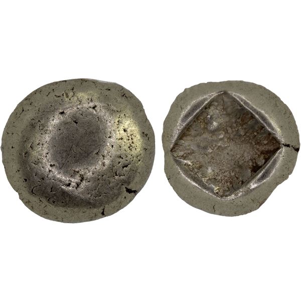 IONIA: Uncertain mint, EL 1/12 stater (1.14g), ca. 650-600 BC, NGC Choice XF