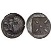Image 1 : IONIA: Miletos, AR obol, late 6th-5th century, NGC Choice AU