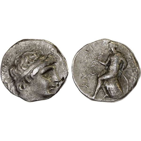 SELEUKID KINGDOM: Antiochos I Soter, 281-261 BC, AR drachm (3.73g), Aï Khanoum, VF
