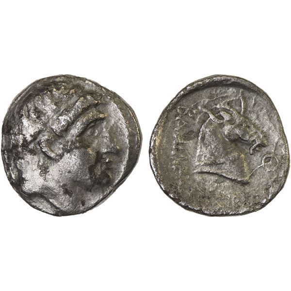 SELEUKID KINGDOM: Antiochos I Soter, 281-261 BC, AR drachm (3.74g), Aï Khanoum, VF