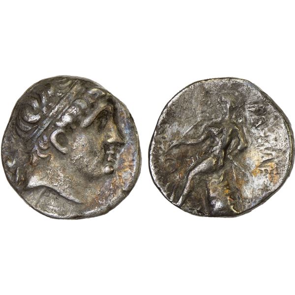 SELEUKID KINGDOM: Antiochos I Soter, 281-261 BC, AR hemidrachm (1.63g), Aï Khanoum, VF
