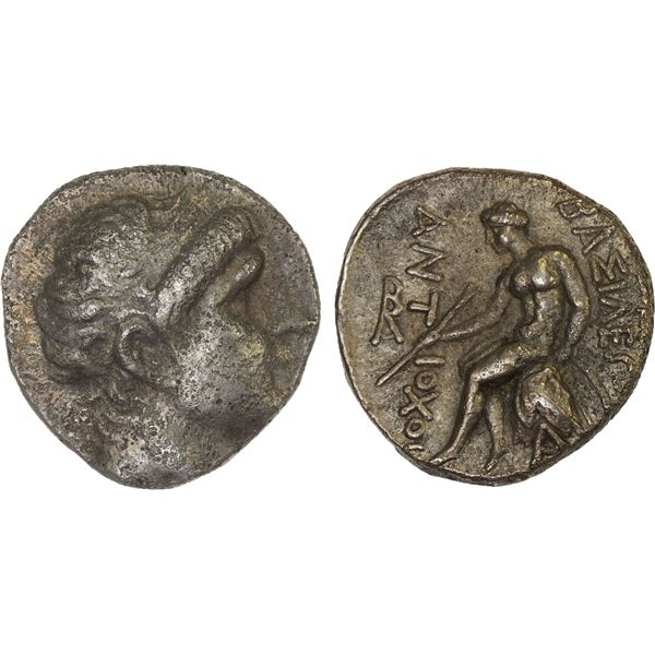 SELEUKID KINGDOM: Antiochos II Theos, 261-246 BC, AR tetradrachm (17.41g), Alexandria in Aria (Artac