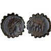 Image 1 : SELEUKID KINGDOM: Antiochos VI Dionysos, 144-142 BC, serrate AE21 (7.23g), Antioch on the Orontes, V