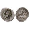 Image 1 : ROMAN REPUBLIC: C. Calpurnius Piso Frugi, AR denarius (3.94g), Rome, 67 BC, VF-XF