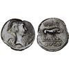 Image 1 : ROMAN IMPERATORIAL PERIOD: Mark Antony, AR quinarius (1.60g), Lugdunum, 43-42 BC, VF