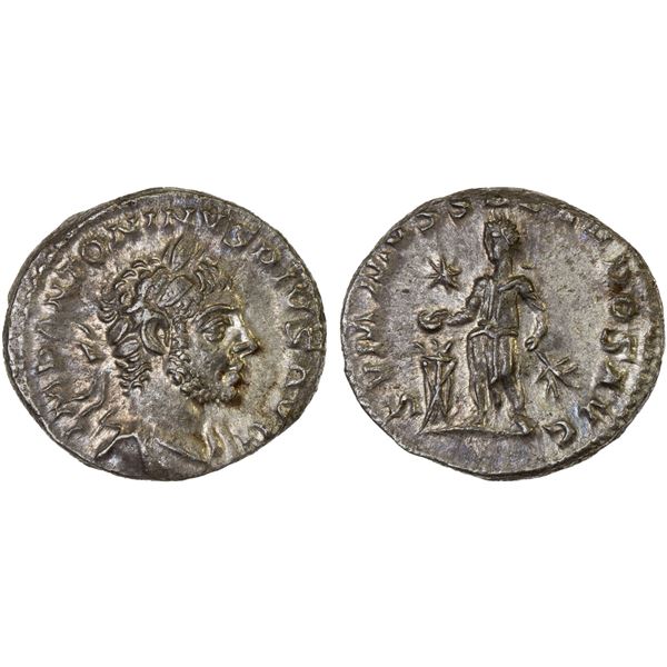 ROMAN EMPIRE: Elagabalus, 218-222 AD, AR denarius (3.26g), Rome, XF-AU