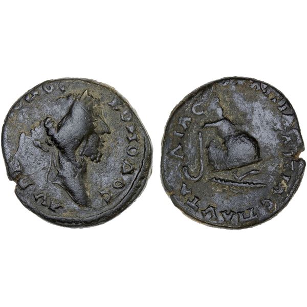 ROMAN PROVINCIAL, THRACE: Pautalia, Commodus, 177-192, AE19 (4.60g), VF