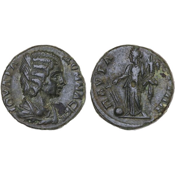 ROMAN PROVINCIAL, THRACE: Pautalia, Julia Domna, augusta, 193-211, AE21 (5.19g), Choice VF