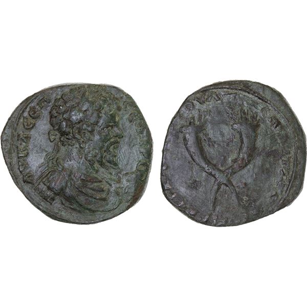 ROMAN PROVINCIAL, THRACE: Pautalia, Septimius Severus, 193-211, AE29 (16.13g), VF