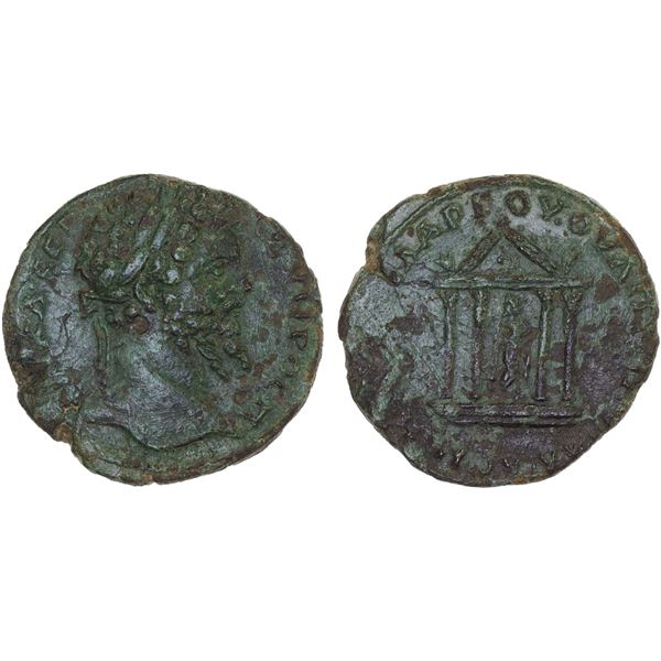 ROMAN PROVINCIAL, THRACE: Pautalia, Septimius Severus, 193-211, AE27 (10.17g), VF
