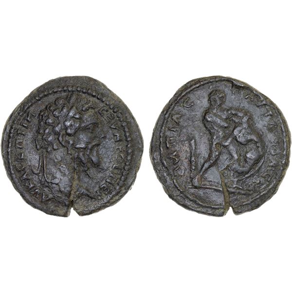 ROMAN PROVINCIAL, THRACE: Pautalia, Septimius Severus, 193-211, AE30 (14.23g), F-VF