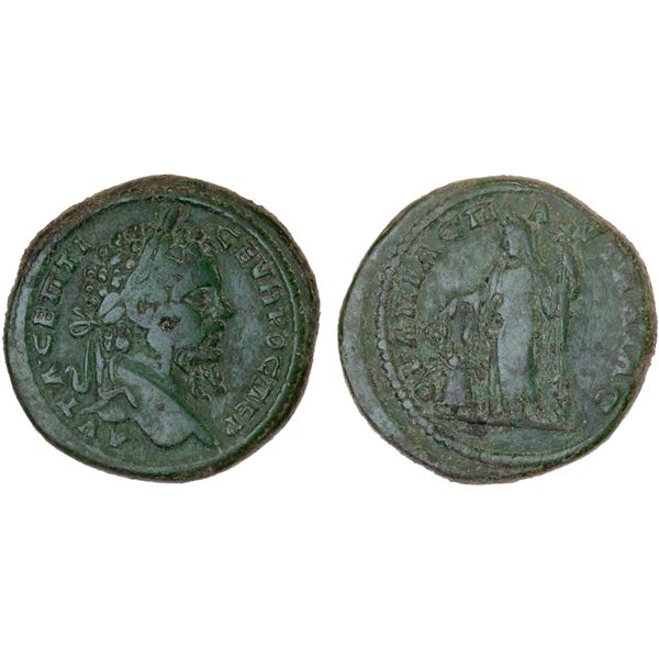 ROMAN PROVINCIAL, THRACE: Pautalia, Septimius Severus, 193-211, AE31 (16.21g), F-VF