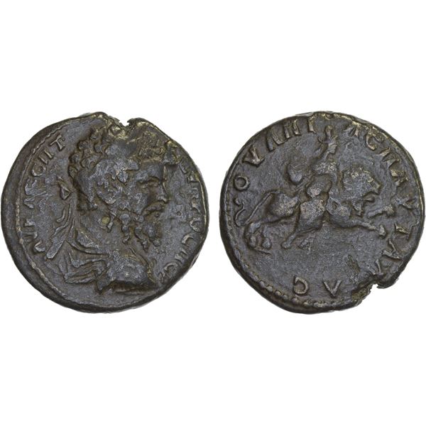 ROMAN PROVINCIAL, THRACE: Pautalia, Septimius Severus, 193-211, AE28 (14.11g), F-VF