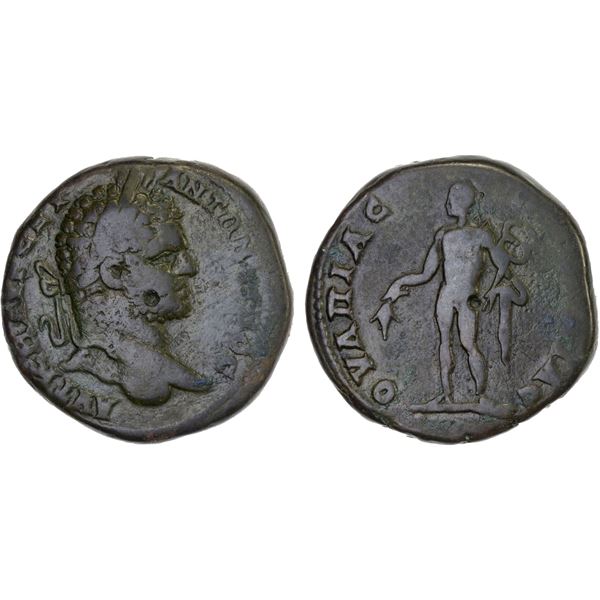 ROMAN PROVINCIAL, THRACE: Pautalia, Caracalla, 198-217, AE29 (17.76g), Fine
