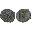 Image 1 : BYZANTINE EMPIRE: Michael II 'the Amorian', with Theophilus, 822-829, AE follis (4.15g), Syracuse, V