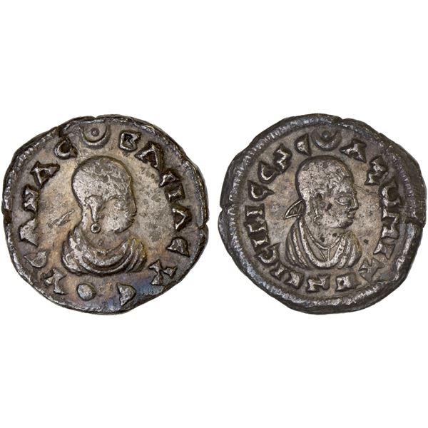 AXUM: Ousanas I, ca. 325-345, AR unit (3.69g), VF-XF