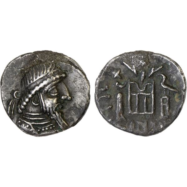 PERSIS KINGDOM: Vadfradad IV, 1st century BC, AR drachm (3.30g), VF
