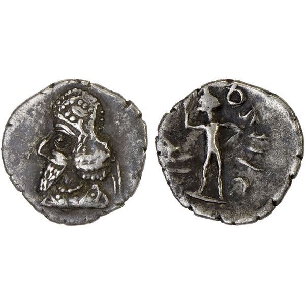 PERSIS KINGDOM: Uncertain King III, mid-2nd century AD, AR hemidrachm (1.36g), VF