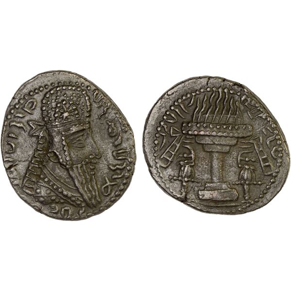 SASANIAN KINGDOM: Ardashir I, 224-241, BI tetradrachm (13.35g), XF