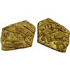 Image 1 : ABBASID: al-Musta'sim, 1242-1258, fraction of an AV dinar (0.98g), VF