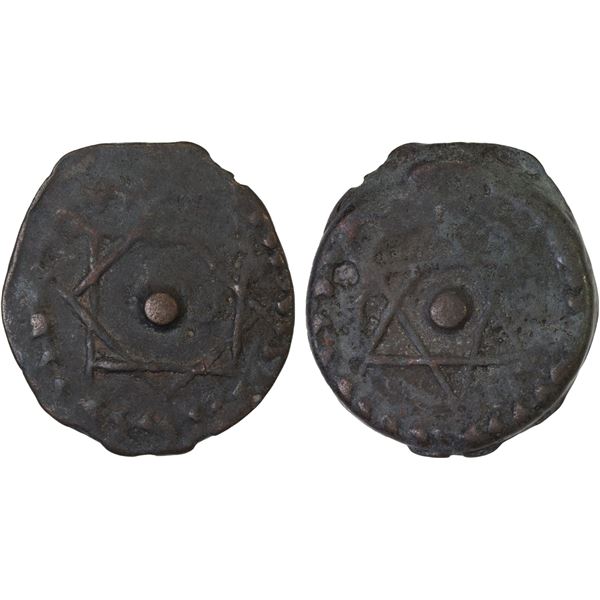 ALAWI SHARIF: Sulayman, 1793-1822, AE 4 fals (18.09g), NM, ND, crude VF