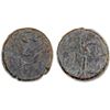 Image 1 : OTTOMANS IN ARABIA: Osman III, 1754-1757, AE fals (1.23g), 'Ar'ar, AH116(8), crude Fine