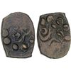 Image 1 : OTTOMANS IN ARABIA: Mustafa III, 1757-1774, AE fals (0.86g), 'Ar'ar, AH117x, VF