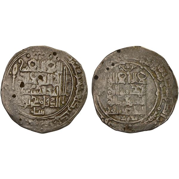 GREAT SELJUQ: Sanjar, as viceroy under Muhammad, 1099-1118, pale AV dinar (3.33g), MM, AH5xx, F-VF
