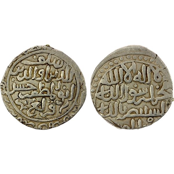 QARLUGHID: al-Hasan Qarlugh, 1224-1249, AR tanka (11.00g) (Ghazna), AH633, VF-XF