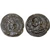 Image 1 : ARTUQIDS OF MARDIN: Alpi, 1152-1176, AE dirham (10.86g), NM, AH558, VF-XF
