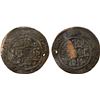 Image 1 : GREAT MONGOLS: Anonymous, AE broad dirham (3.92g), Samarqand, AH(66)3, F-VF