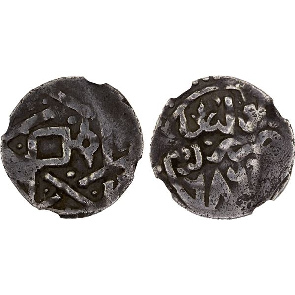 GOLDEN HORDE: Töle Buqa, 1287-1290, AR dirham, Qrim (Crimea), AH686, NGC EF40