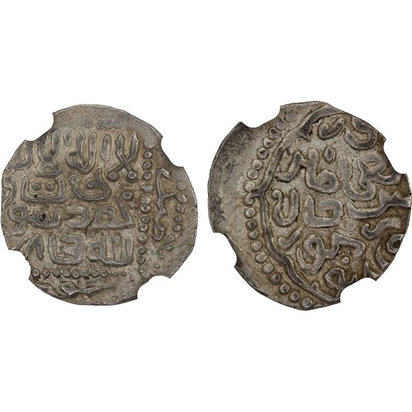 TIMURID: Timur, 1370-1405, AR dirham ("miri"), Samarqand, AH785, NGC AU58