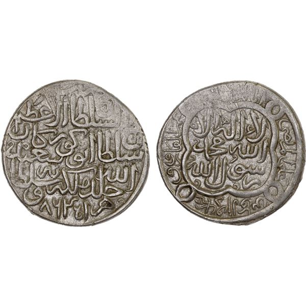 TIMURID: Abu Sa'id, 1451-1469, AR tanka (5.15g), Herat, AH864, VF-XF