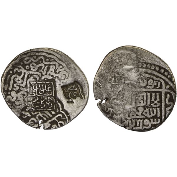 TIMURID: Yadigar Muhammad, 1469-1470, AR tanka (5.27g), NM, ND, F-VF
