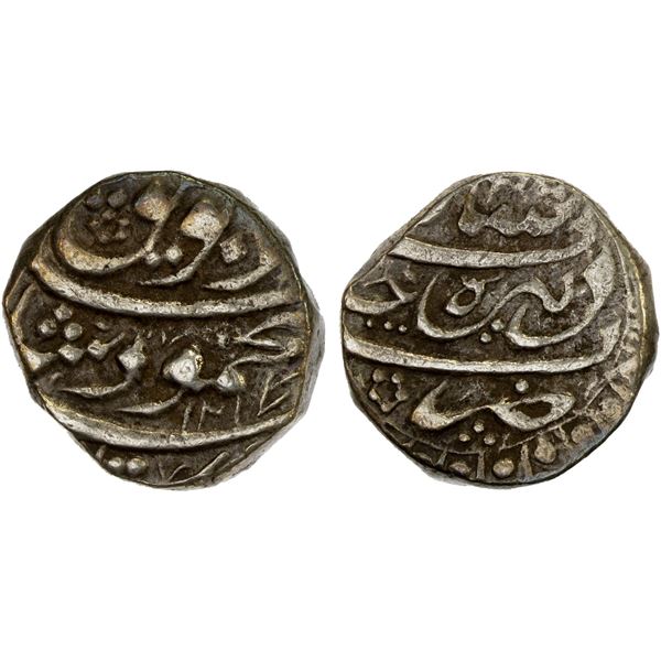 DURRANI: Mahmud Shah, 1801-1829, AR rupee (10.98g), Derajat, AH1217 year 2, VF