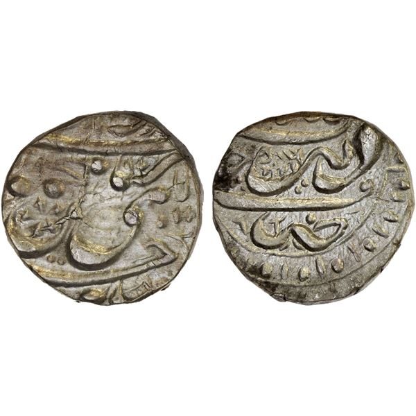 DURRANI: Mahmud Shah, 1801-1829, AR rupee (10.76g), Derajat, AH1232, XF