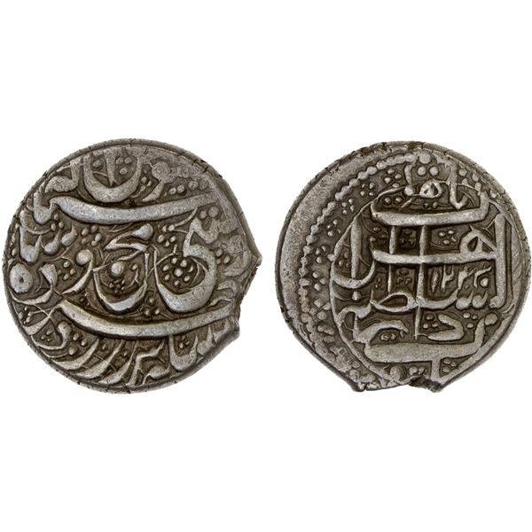 DURRANI: Mahmud Shah, 1801-1829, AR rupee (10.23g), Herat, AH1243, bold VF
