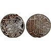 Image 1 : DURRANI: Fath Jang, 1842, AR rupee (9.31g), Kabul, AH1258, VF
