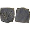 Image 1 : TAXILA: ca. 2nd-1st century BC, AE square unit (8.26g), VF