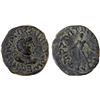 Image 1 : KUSHAN: Kujula Kadphises, ca. 50-90 AD, AE "tetradrachm" (6.42g), bold VF