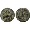 Image 1 : KUSHAN: Huvishka, ca. 151-190, AE tetradrachm (10.40g), XF