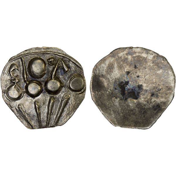 GANDHARA: Anonymous, ca. 700-850, AR unit (1.00g), choice XF