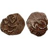 Image 1 : DERAJAT: Pir Hasan Khan, dates unknown, AE paisa (5.29g), Derajat, ND, VF