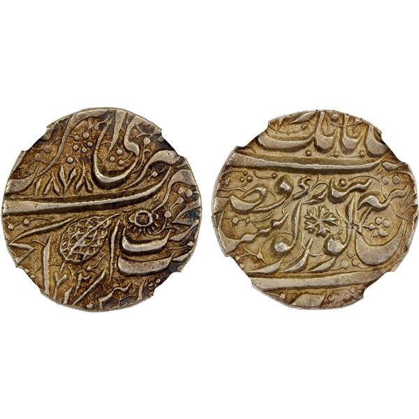 SIKH EMPIRE: AR rupee, Amritsar, VS1878, NGC AU58