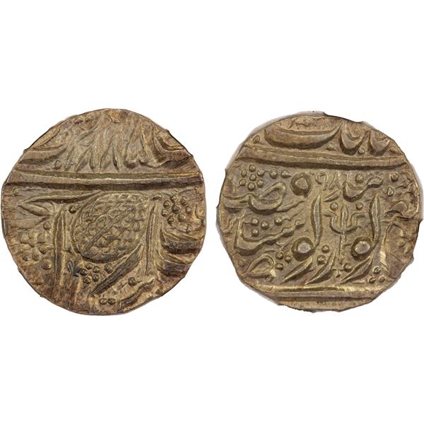 SIKH EMPIRE: AR rupee, Amritsar, VS[18]98, NGC AU58