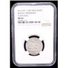 Image 2 : BRITISH INDIA: BENGAL PRESIDENCY: AR rupee, Muhammadabad Benares, AH1229 year 17/49, NGC MS64