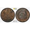 Image 1 : BRITISH INDIA: William IV, 1830-1837, AE 1/4 anna, 1835(c), PCGS MS63 BN