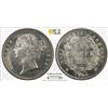 Image 1 : BRITISH INDIA: Victoria, Queen, 1837-1876, AR rupee, 1840b&c, PCGS MS63