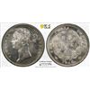 Image 1 : BRITISH INDIA: Victoria, Queen, 1837-1876, AR rupee, 1840b&c, PCGS MS63